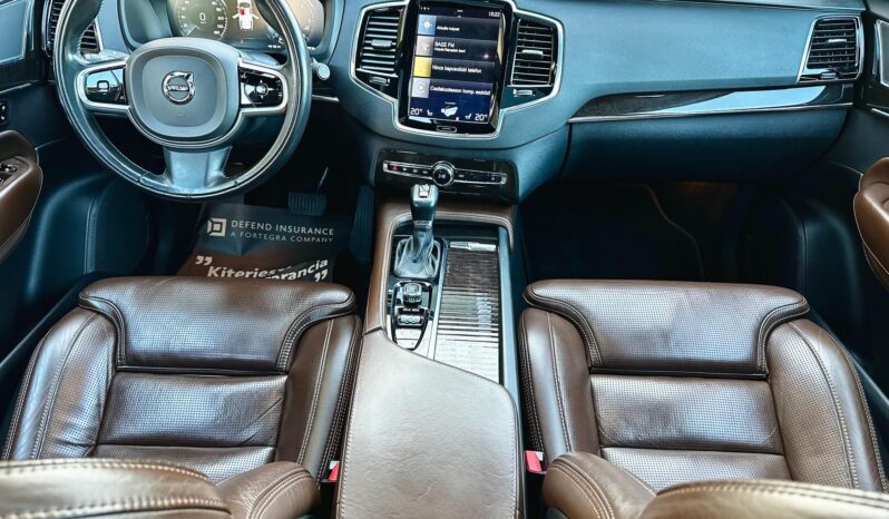 VOLVO XC90 2.0 [D5] Inscription Geartronic (7 személyes ) MAGYAR-PANORÁMATETŐ-360’KAMERA-LED-SÉRÜLÉSMENTES! teljes