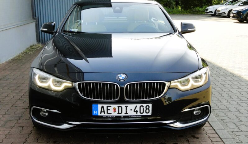 BMW 420d Luxury (Automata) CABRIO-BEIGE BŐR-HUD-NAVI-LED-1 ÉV GARANCIÁVAL!! teljes