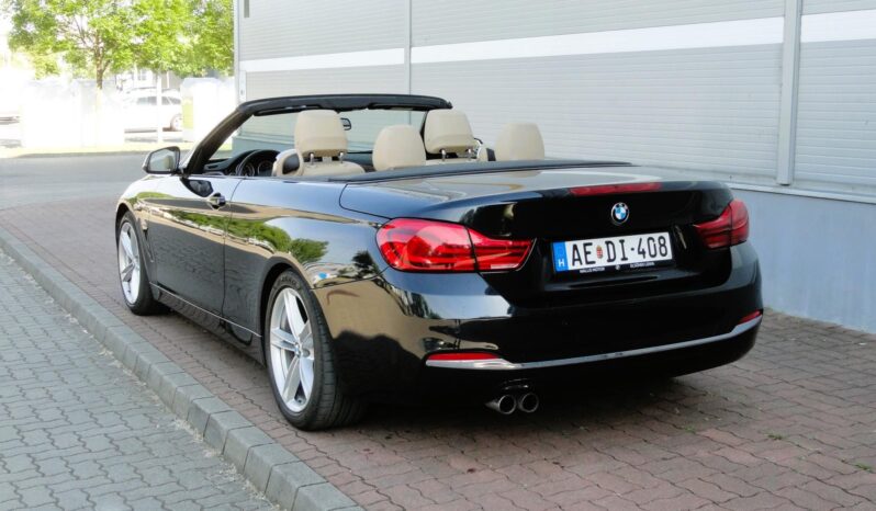 BMW 420d Luxury (Automata) CABRIO-BEIGE BŐR-HUD-NAVI-LED-1 ÉV GARANCIÁVAL!! teljes