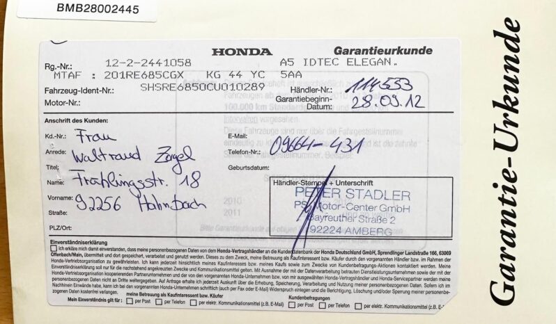 HONDA CR-V 2.2i CTDi Exe (Automata) VEZ.SZ.KÖNYV-144eKM-TOL.KAMERA-FÉL BŐR-SÉR.MENTES teljes