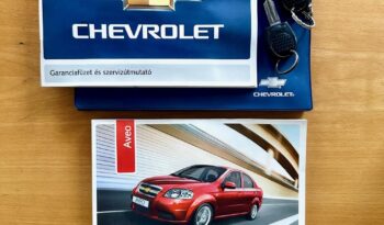 CHEVROLET AVEO 1.2 8V Plus MAGYAR-143 eKM-KLIMA-ABS-MEGKÍMÉLT ÁLLAPOT !! teljes