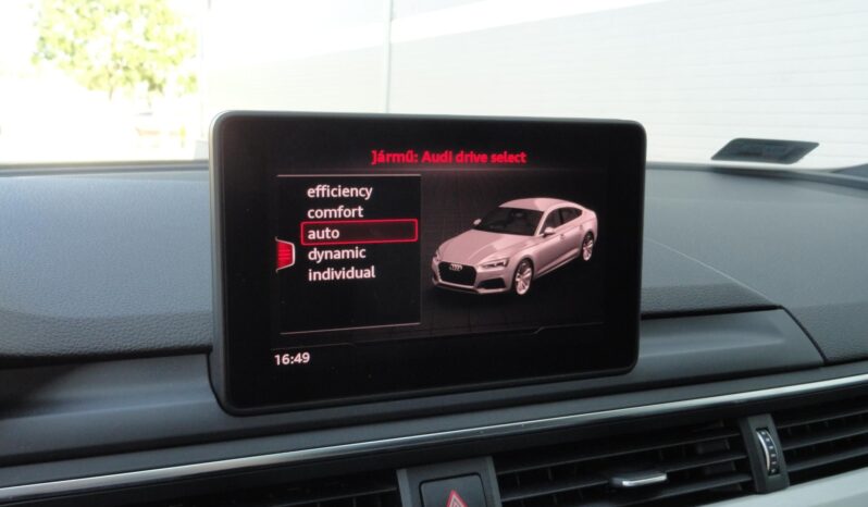 AUDI A5 Sportback 2.0 TFSI Sport S-LINE-BŐR-PANORÁMATETŐ-KAMERA-Mo-i-84eKm-1 ÉV GARANCIÁVAL! teljes