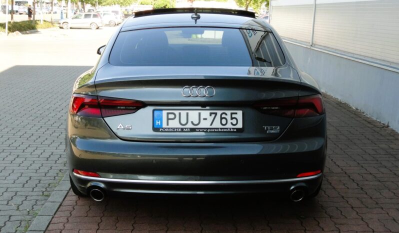 AUDI A5 Sportback 2.0 TFSI Sport S-LINE-BŐR-PANORÁMATETŐ-KAMERA-Mo-i-84eKm-1 ÉV GARANCIÁVAL! teljes