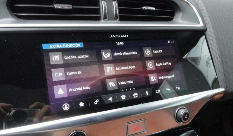 JAGUAR I-PACE EV400 HSE (Automata) COGNAC BŐR-PANORÁMATETŐ-KAMERA-Mo-i-88eKm! teljes