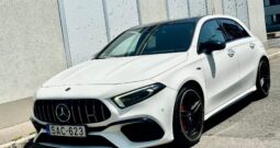 MERCEDES-AMG A 45 S 4Matic+ 8G-DCT MAGYARORSZÁGI-ELSŐ TULAJDONOS-FRISS SZERVIZ!