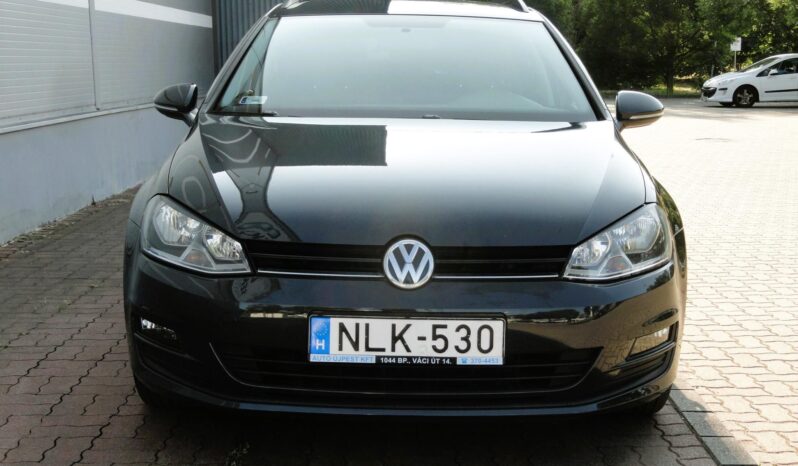 VOLKSWAGEN GOLF VII Variant 1.6 TDI BMT Comfortline Mo-i-109eKm-1 ÉV GARANCIÁVAL! teljes