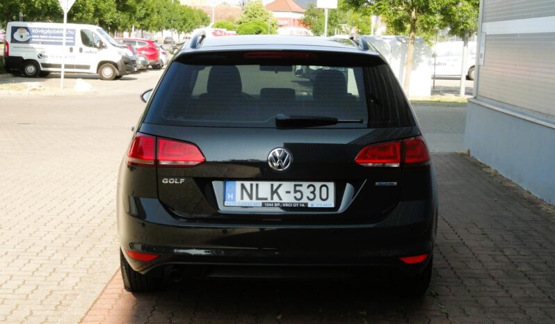 VOLKSWAGEN GOLF VII Variant 1.6 TDI BMT Comfortline Mo-i-109eKm-1 ÉV GARANCIÁVAL! teljes
