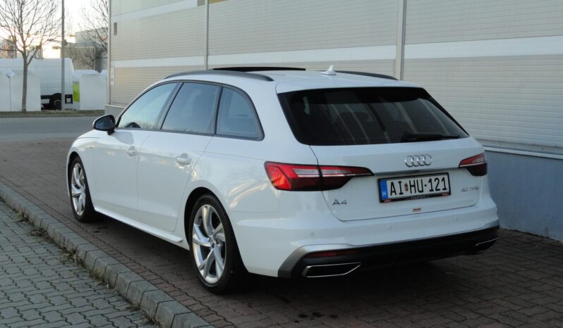 AUDI A4 Avant 40 TFSI S line S-tronic PANORÁMATETŐ-Mo-i 97e km!! teljes