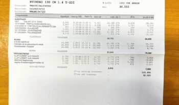 HYUNDAI I30 1.4 T-GDi Premium MAGYAR-VEZ.SZ.KÖNYV-85eKM-TOL.KAMERA-ÜLÉSFŰTÉS-NAVI-SÉR.MENTES! teljes