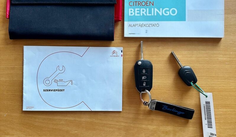 CITROEN BERLINGO 1.2 PureTech Live S&S E6.3 MAGYAR-VEZ.SZ.KÖNYV-TEMPOMAT-TOL.RADAR-SÉRÜLÉSMENTES! teljes