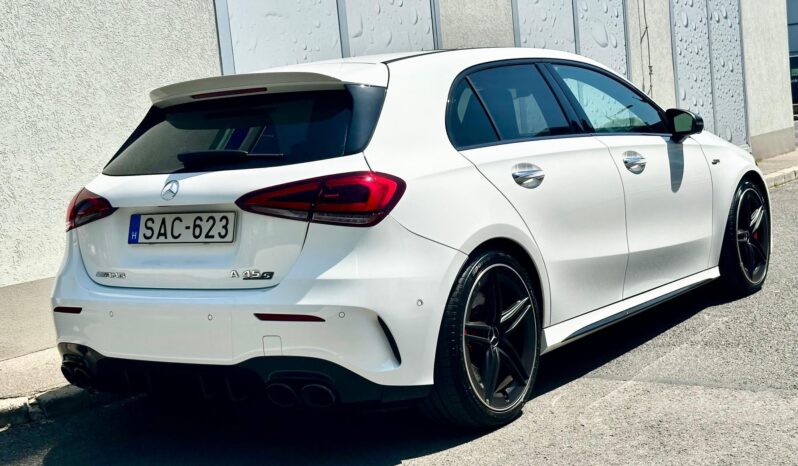 MERCEDES-AMG A 45 S 4Matic+ 8G-DCT MAGYARORSZÁGI-ELSŐ TULAJDONOS-FRISS SZERVIZ! teljes