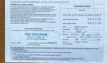 CITROEN BERLINGO 1.2 PureTech Live S&S E6.3 MAGYAR-VEZ.SZ.KÖNYV-TEMPOMAT-TOL.RADAR-SÉRÜLÉSMENTES! teljes