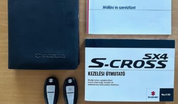 SUZUKI SX4 S-CROSS 1.4T GL+ MAGYAR-VEZ.SZ.KÖNYV-KAMERA-66e KM-KEYLESS GO-ÜL.FŰTÉS-1 TULAJ-SÉR.MENTES! teljes