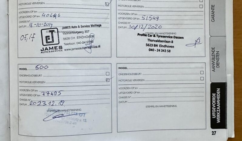 FIAT 500 0.9 TwinAir Turbo Lounge NAVi.Pan.tető.S.MENTES.Vez.sz.könyv!!! teljes