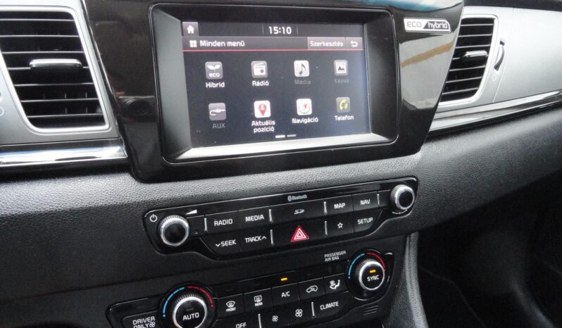KIA NIRO HEV 1.6 GDI Gold DCT NAVI-KAMERA-VEZETÉSTÁMOGATÓ-Mo-i-94eKm-1 ÉV GARANCIÁVAL!! teljes