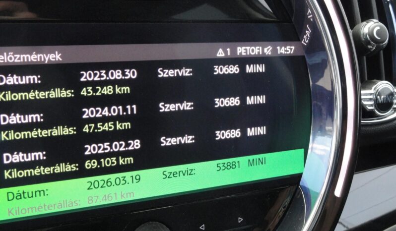MINI COUNTRYMAN 2.0 Cooper S DKG NAVI-F1-KAMERA-HARMAN KARDON-Mo-i-91eKm-1 ÉV GARANCIÁVAL!! teljes