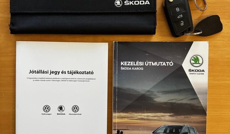 SKODA KAROQ 1.5 TSI ACT Style DSG MAGYAR-VEZ-SZ.KÖNYV-PAN.TETŐ-PARKRADAR-ÜLÉSFŰTÉS ! teljes