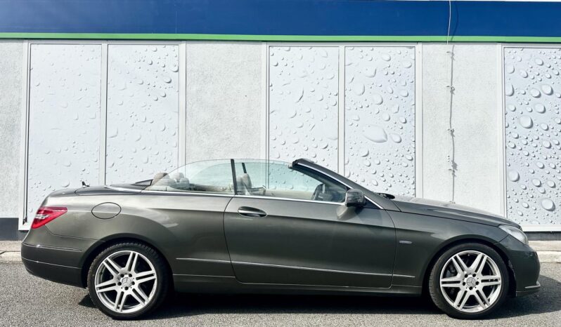 MERCEDES-BENZ E 250 CDI BlueEFFICIENCY Avantgarde CABRIO-AUTOMATA VÁLTÓ-TEMPOMAT-ÜLÉSFŰTÉS-BÉZS BŐR !! teljes