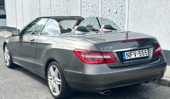 MERCEDES-BENZ E 250 CDI BlueEFFICIENCY Avantgarde CABRIO-AUTOMATA VÁLTÓ-TEMPOMAT-ÜLÉSFŰTÉS-BÉZS BŐR !! teljes