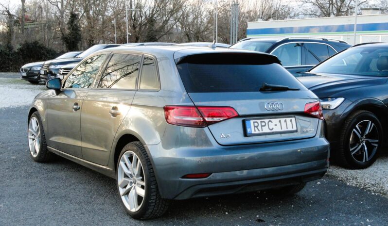 AUDI A3 Sportback 1.4 TFSI CoD Design S-tronic G-TRON teljes