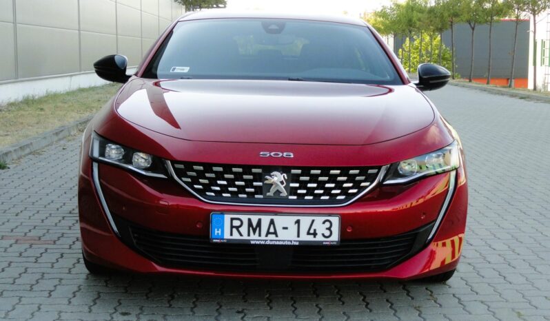 PEUGEOT 508 1.6 PureTech GT LineEAT8 NAVI-KAMERA-LED-VEZETÉSTÁMOGATÓ-Mo-i-74eKm-1 ÉV GARANCIÁVAL!! teljes